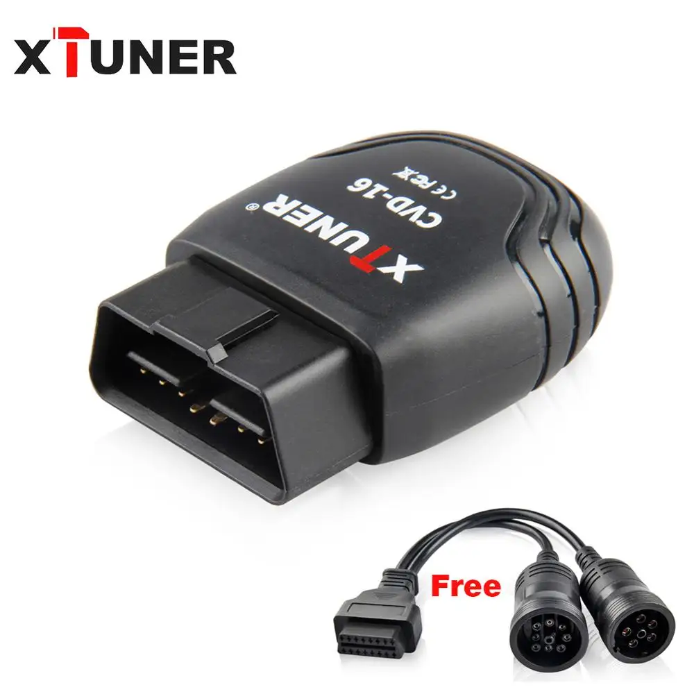 Xtuner CVD 16 для сверхмощной диагностики системы Android Поддержка стандартного