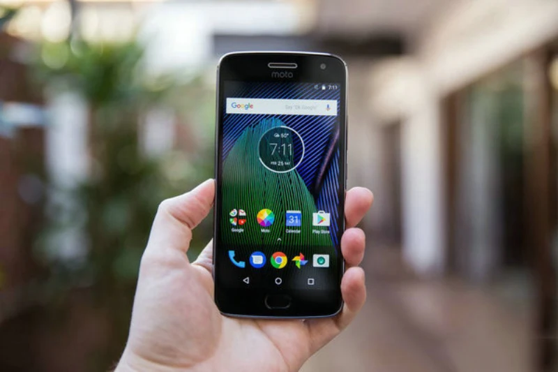 Разблокированный Оригинальный сотовый телефон Motorola MOTO G5 Plus XT1687 с одной sim картой