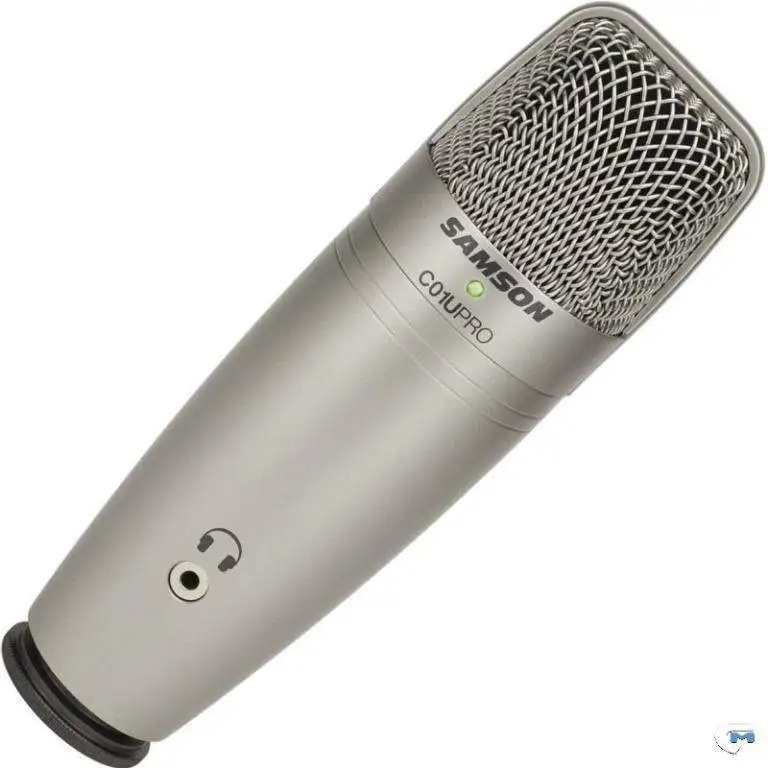 USB Студийный конденсаторный микрофон Samson C01U Pro с PS01 поп фильтром и экраном