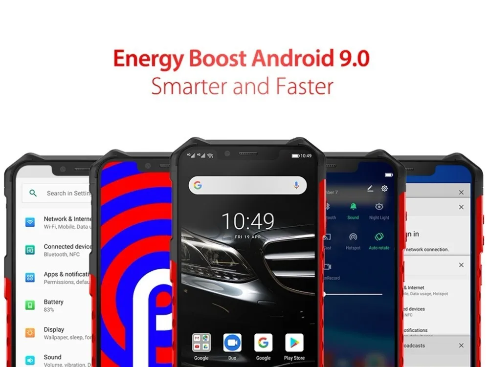 Ulefone Armor 6E IP68 водонепроницаемый ударопрочный мобильный телефон Helio P70 4 Гб+ 64 Гб 6," 19:9 FHD+ 5000 мАч Android 9,0 NFC разблокировка лица