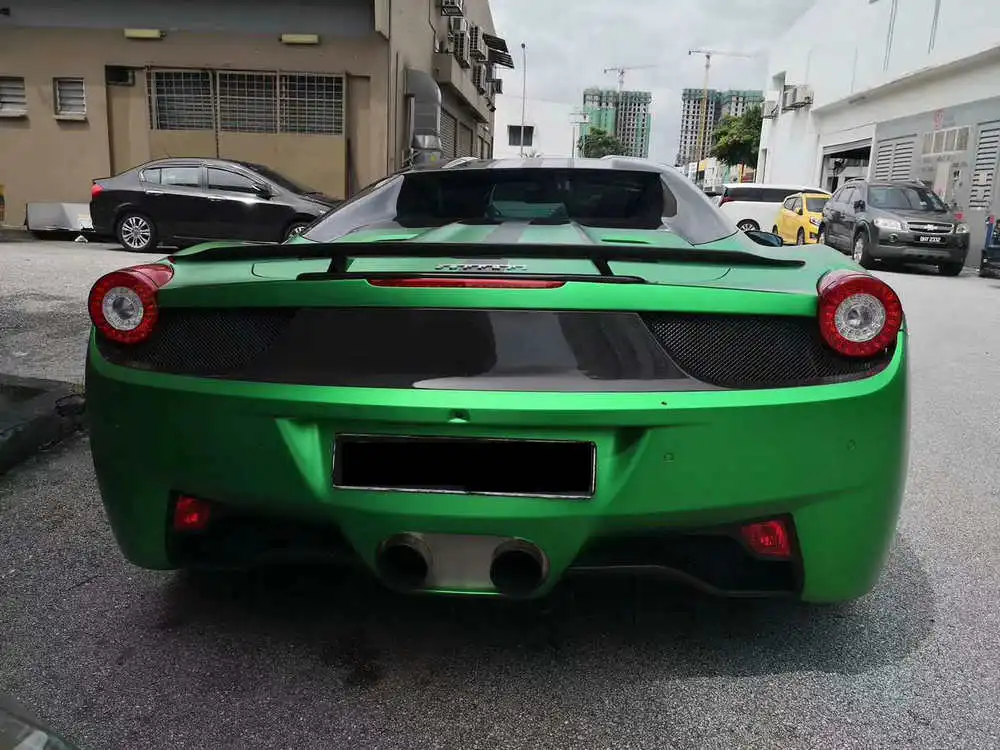FRP передний бампер для FERRARI 458 бодикит передние бамперы оптом передний бампер
