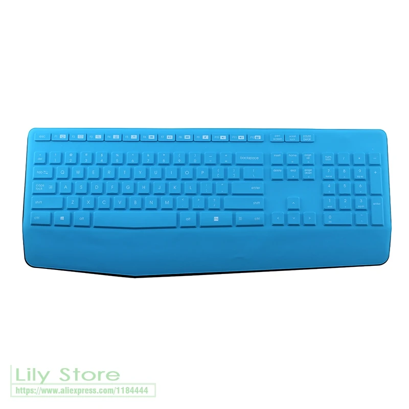 Силиконовый пылезащитный механический беспроводной Bluetooth чехол для клавиатуры