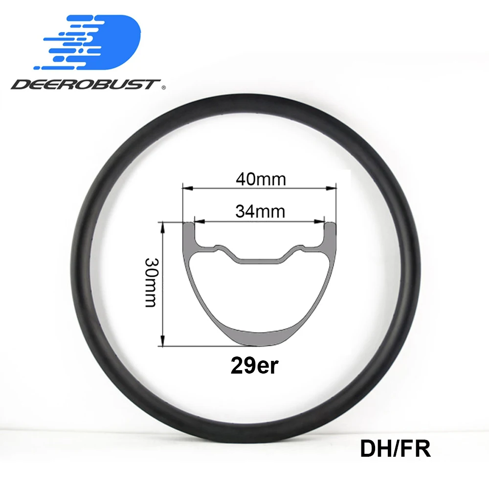 29er DH карбоновые горные велосипедные диски 30 мм x 40 с бесплатной ездой без крючка