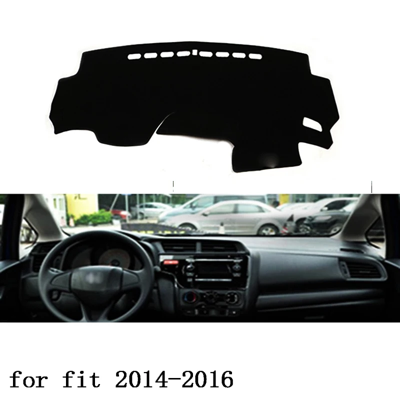 Для Honda Jazz Fit Generation 2014-2018 коврик для приборной панели Защитная Накладка на подушку