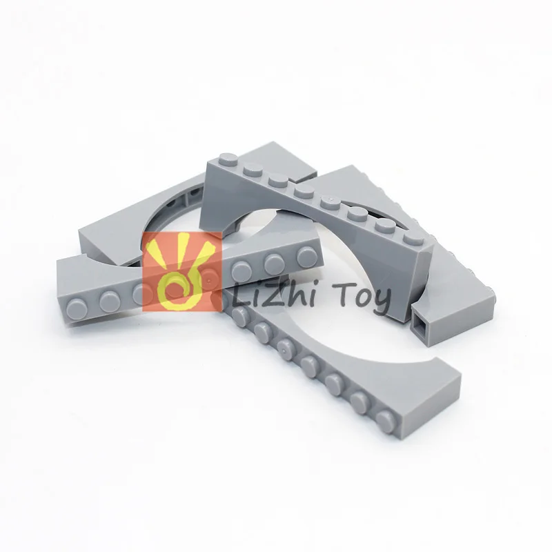 Кубики MOC 16577 свод кирпича 1x8x2 приподнятая АРКА сделай сам развивающие блочные