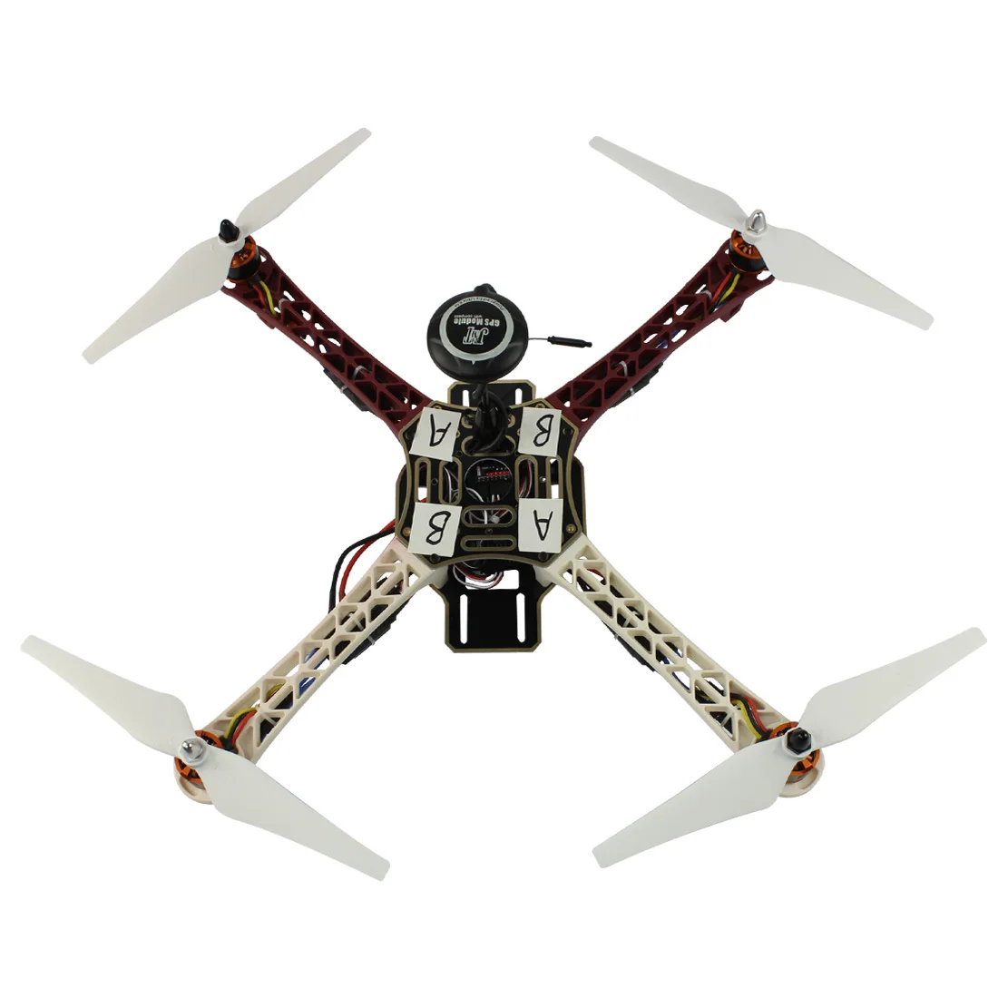 F02192 V JMT Собранный HJ 450 450F 4 Aix RFT Полный комплект с контроллером полета APM 2 8 GPS Компас