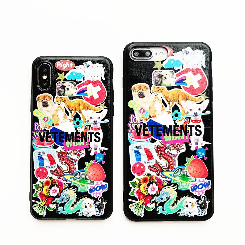 Модная коллекция животных, чехол для iPhone 6 для телефона 6s 7 8 Plus 7p 8p X XR XS Max, задняя крышка, чехол для телефона