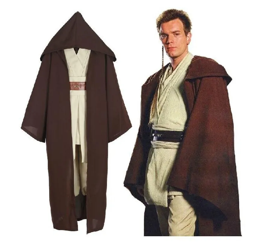 Cosplay Jedi Knight Darth Vader Anakin Skywalker costume A hooded cloak | Тематическая одежда и униформа