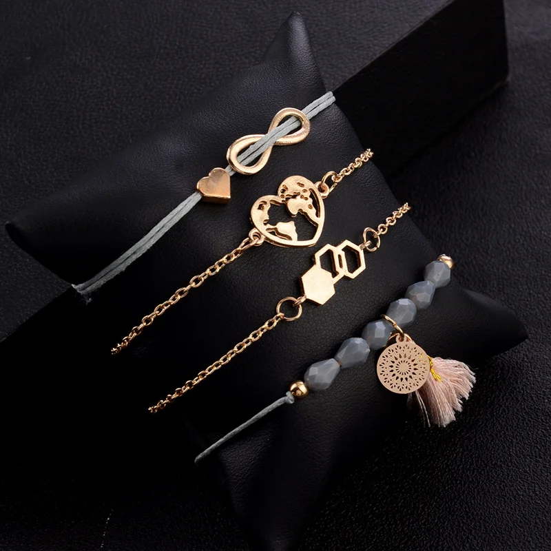 Креативный модный веревочный браслет ручной работы 8 слов любовь индивидуальная