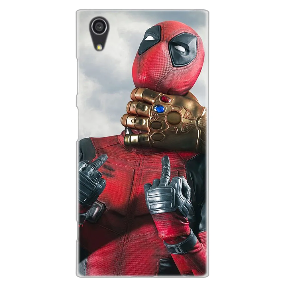 Модный чехол MLLSE Marvel Hero Deadpool для sony Xperia X XA XA1 XA2 Plus XA3 XZ XZ1 XZ2 XZ3 XZ4 Compact L1 L2 L3