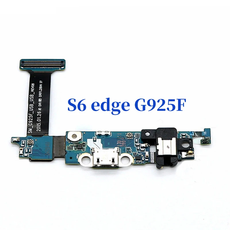 Для Samsung Galaxy S6 Edge G925F док разъем Micro USB зарядное устройство Порт гибкий кабель G9250