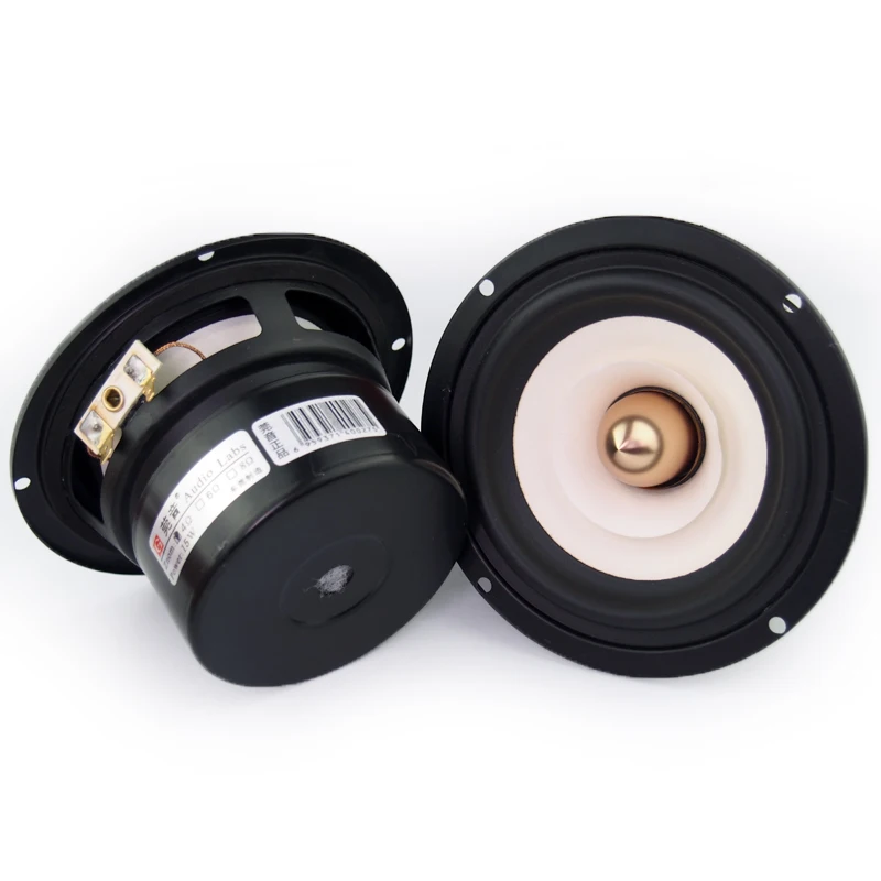 DIY Bookshelf speaker 4-inch full-range fever hifi 12W 2PC | Электроника