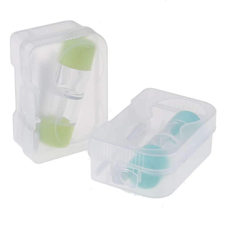 3 шт./компл. мини прекрасный портативный футляр для очков с контактными линзами