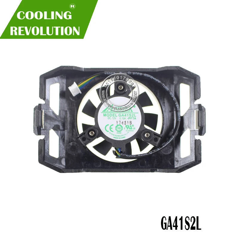 GA41S2L DC12V 0.10A B31S-5-P для ZOTAC GTX1060 GTX1070 GTX1080 TI Extreme PLUS OC Graphics Backplane Fan | Компьютеры и офис