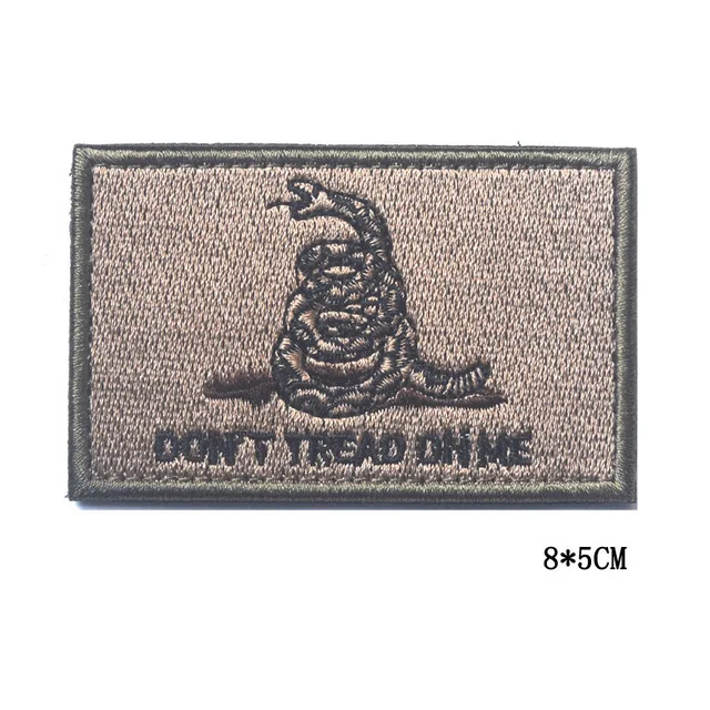I Череп крест Dont Tread Me Gadsden флаг Техаса Калифорнии патчи приходят взять его боевой патч тактические аппликации эмблема значок - Цвет: I