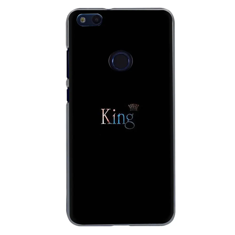H9 Жесткий чехол для телефона King queen для влюбленных пар для huawei Honor 20 Play 6 7 8 A C Pro 2 ГБ/3 ГБ 7C 5.99in 7 9 10 X Lite - Цвет: H9