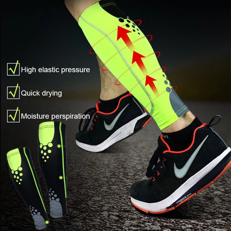 1 шт. базовый слой компрессионные гетры с рукавом защита для голени велоспорта