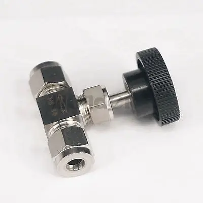 Фитинг для компрессионного клапана из нержавеющей стали 304 8 мм OD 915 PSI|needle valve|valve