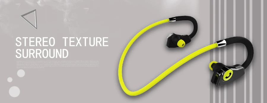 Наушники PLUFY Bluetooth CSR4.1, беспроводная спортивная Гарнитура, бас стерео колонки, наушники с микрофоном CVC6.0, наушники