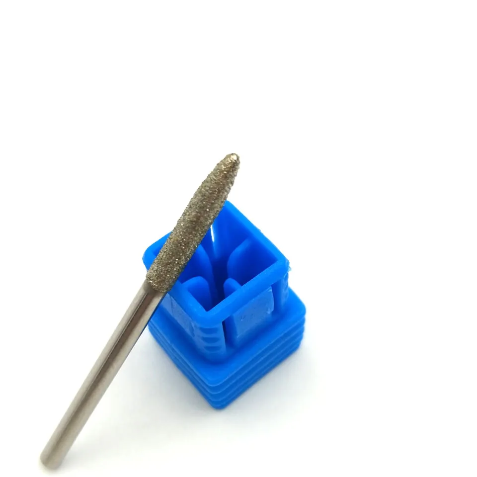 HYTOOS Алмазная фреза ногтей дрель небольшое сверло Маникюр фрезы педикюра