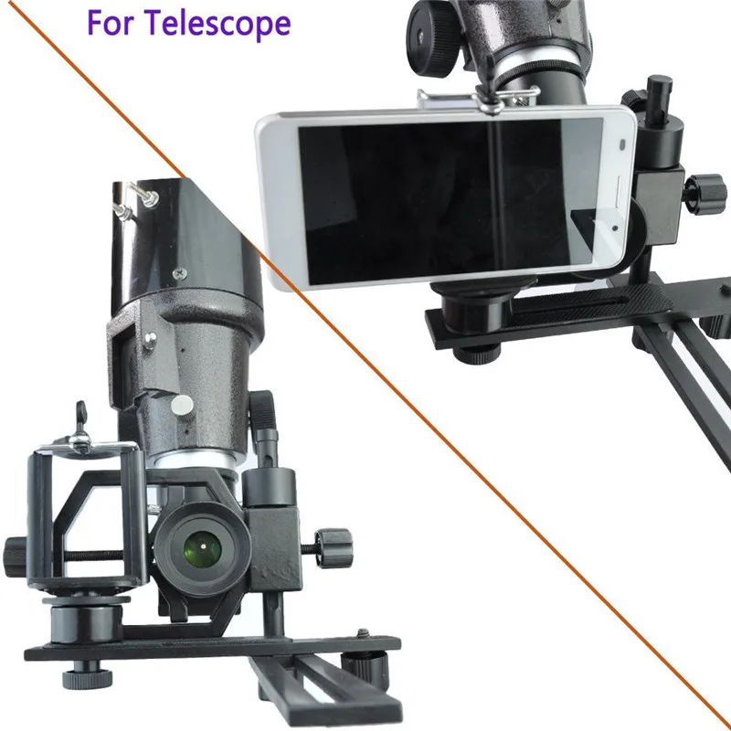 Полностью металлический адаптер для камеры смартфона телескоп бинокулярного