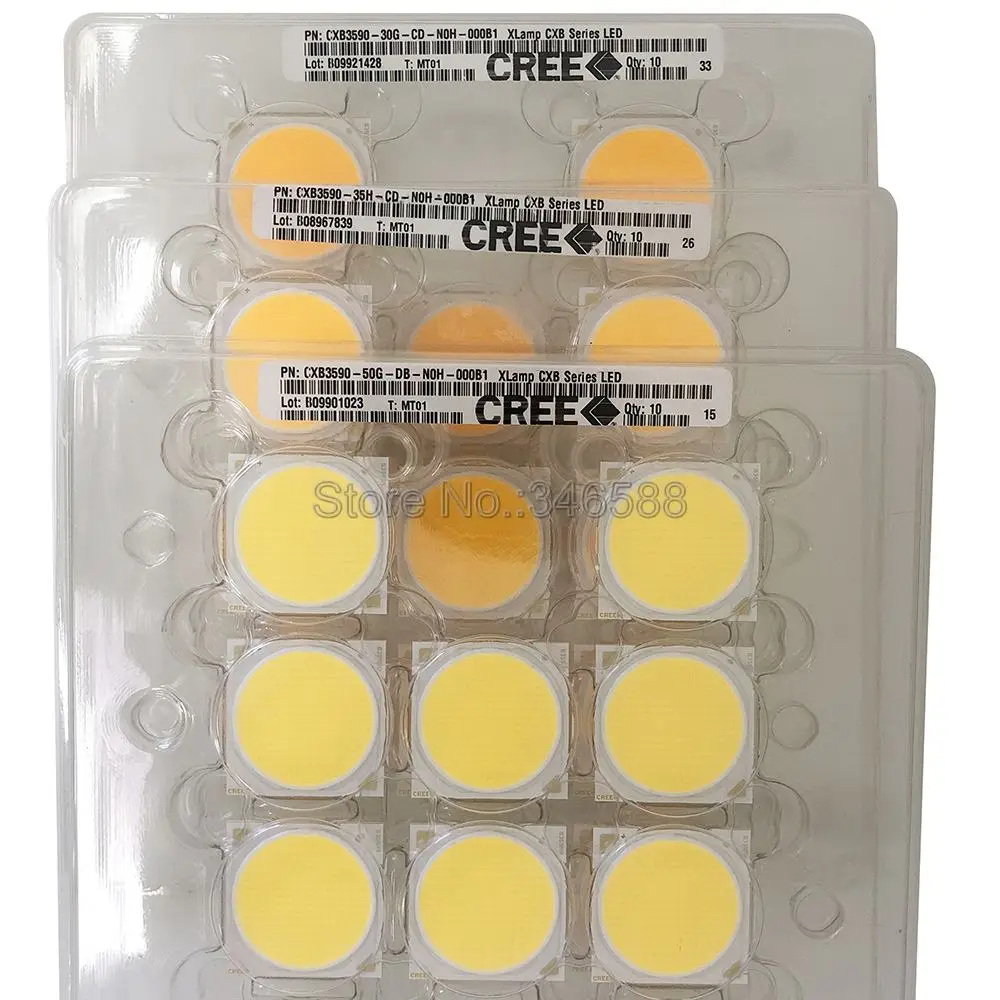 CREE CXB3590 COB светодиодный светильник для выращивания DIY модуль светодиодный светильник для выращивания растений для помещений идеальный стальной держатель MEANWELL драйвер 100 мм стеклянный объектив