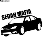 Tri Mishki 13,4 х 20 см седан мафия для форд мондео автомобильный стикер автомобиля наклейки HZX550