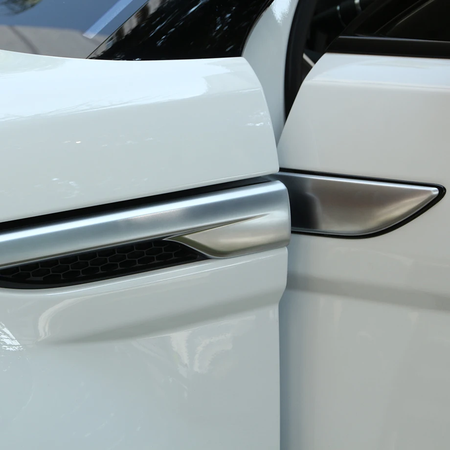 Серебристая/черная наклейка на боковое крыло для Land Rover Range Evoque 2011 2016