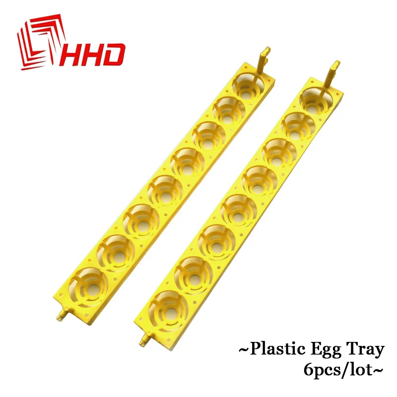 6 pcs 48 Cell Automatic Turn Chicken Quail Bird Plastic Incubator Tray for Brooder Hatcher Machine Poultry Tools Parts Accessory | Дом и сад