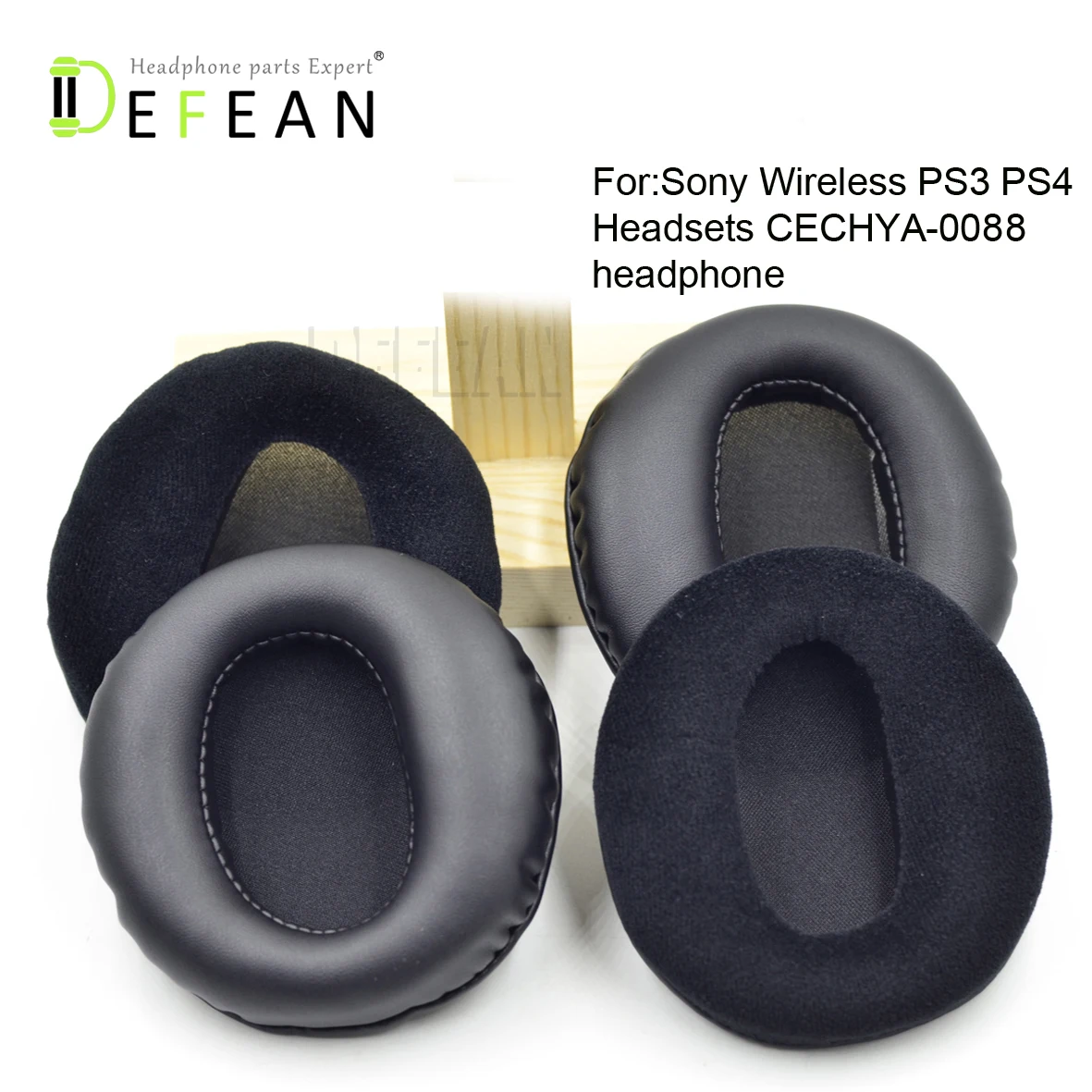 Defean сменные амбушюры подушка из пены для беспроводных наушников Sony PS3 PS4 CECHYA 0088