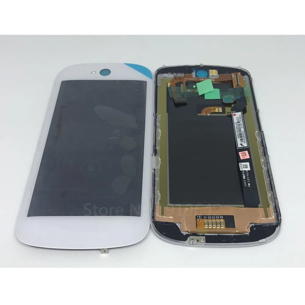 Для Yotaphone 2 YD201 YD206 1280*720 задний ЖК дисплей с рамкой + сенсорный экран Digitzer сборка