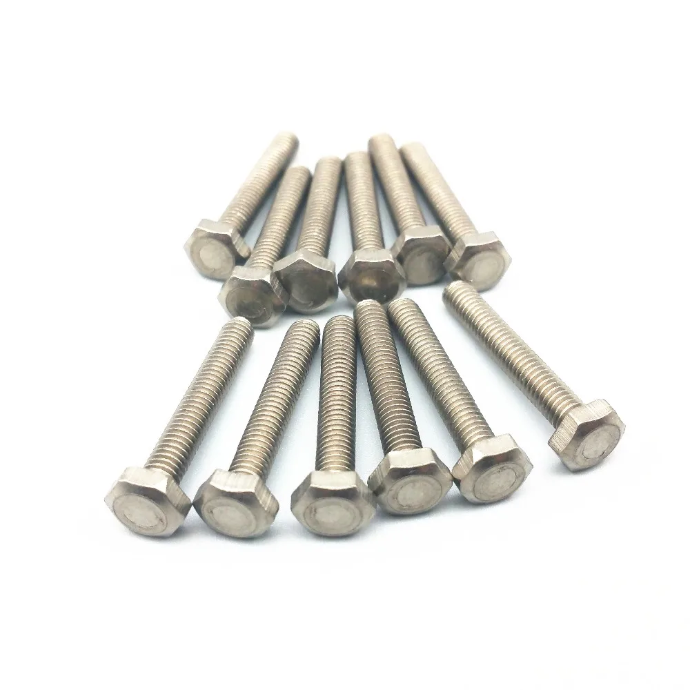 M4 Ti Bolt M4x8 10 20 25 30 мм шестигранный титановый болт оригинальный цвет не полированный