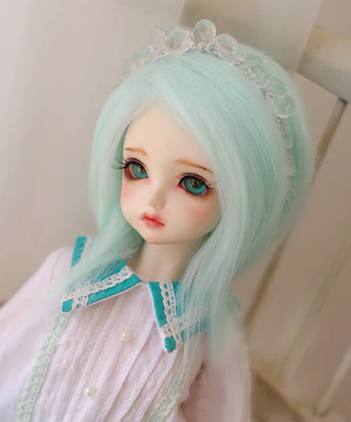Парик из меха куклы для шарнирной 1/3 1/4 1/6 BJD DD Кукла SD MSD 16 17 см 18 19 20 21 22 23 длинные