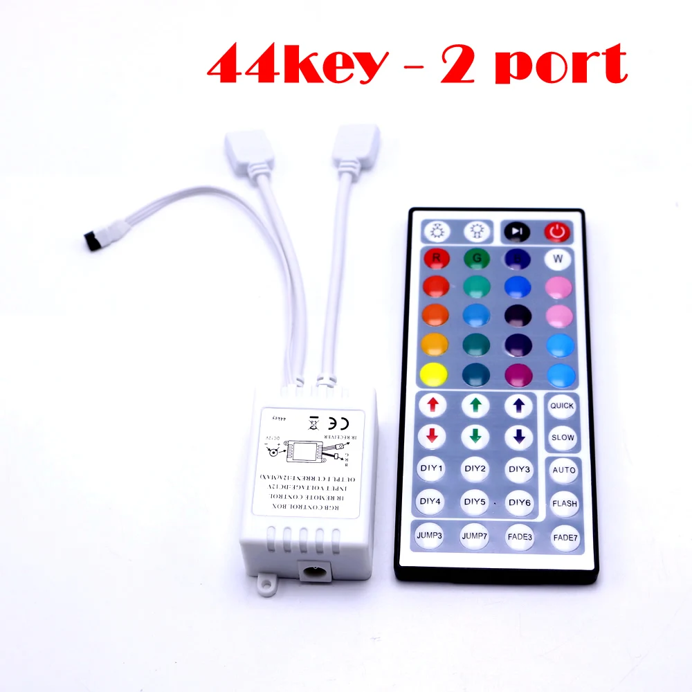 SMD RGB Светодиодная лента 5050 2835 5 м 10 лампа светодиоды Диодная гибкий 44key контроллер