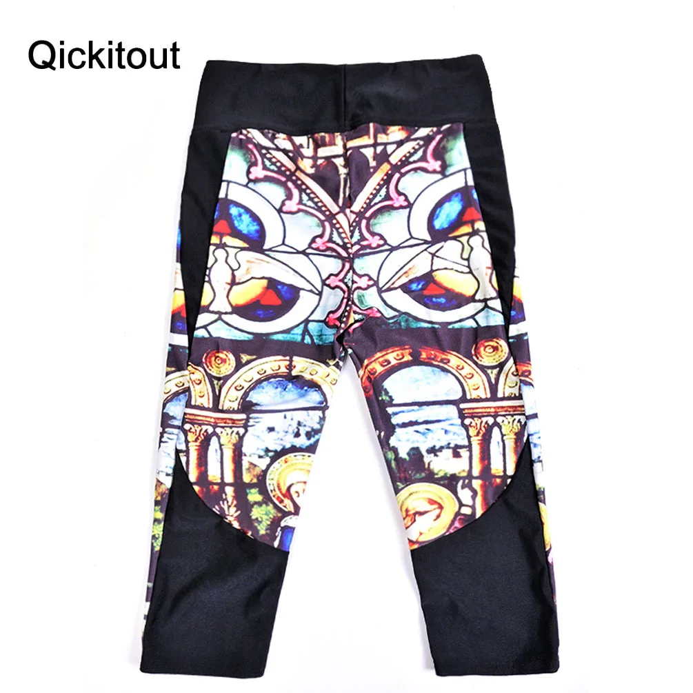 Новые пикантные Для женщин 7 точка Штаны леггинсы Faith христианской церкви