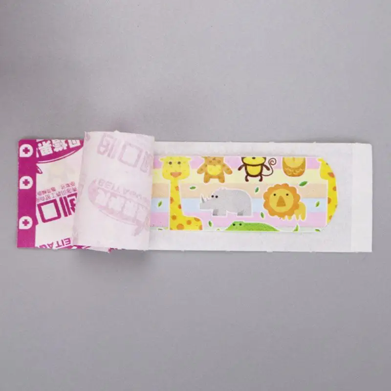 120 шт./кор. милые Водонепроницаемый повязку мультфильм Стикеры Baby Дети Уход