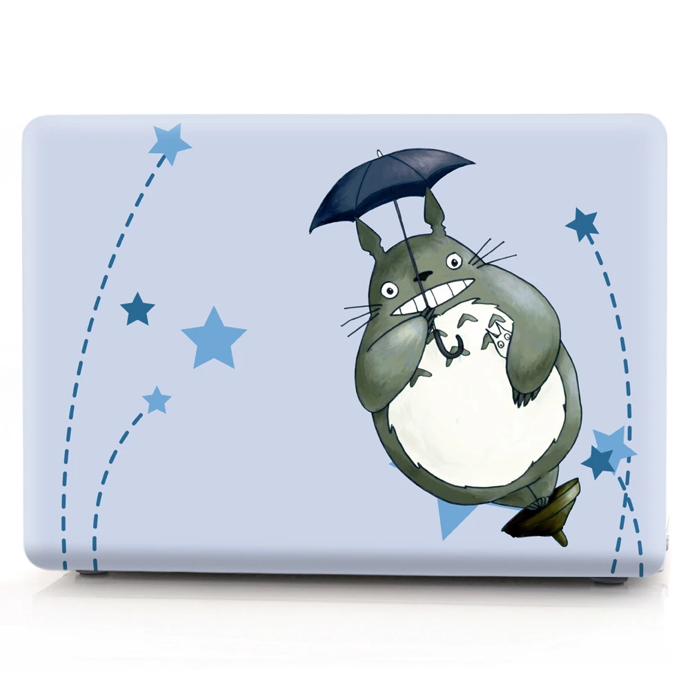 LoliHippo блокнот totoro защитный чехол для Apple Macbook Air Pro 11 6 12 13 3 15 4 дюймов retina Новый