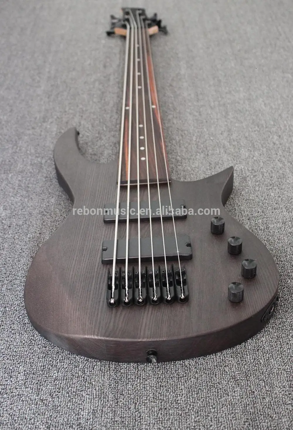 Weifang Rebon 6 струн электрическая бас гитара без грифа|bass guitar mini|guitar hero custom guitarguitar warlock