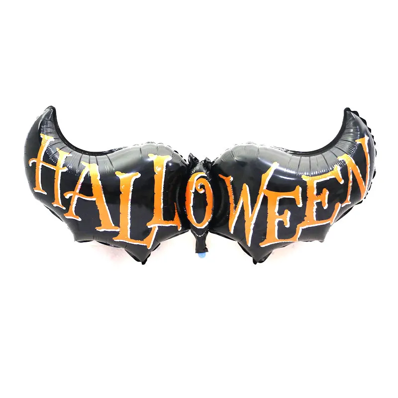 

1 pcs big Halloween bat styling aluminum balloons cartoon carnival Halloween party decoration supplies balloon