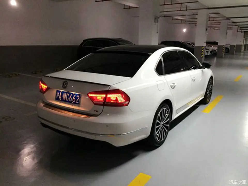 Использовать для volkswagen passat nms спойлер 2013-2016модель passat спойлер Высокое качество ABS Материал заднее крыло автомобиля праймер цвет спойлер