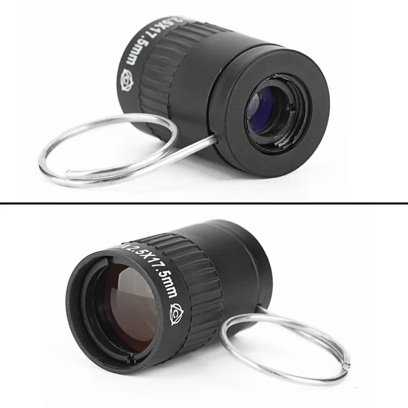 2 5x17 5 мм Мини Карманный телескоп микро палец крепление открытый бинокль|binocular