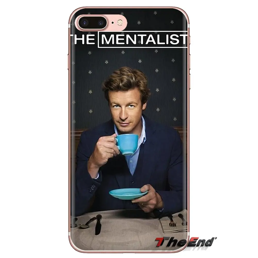 Soft Transparent Cover Bag The Mentalist Red John Simon Baker For Samsung Galaxy A3 A5 A7 A9 A8 Star A6 Plus 2018 2015 2016 2017 |