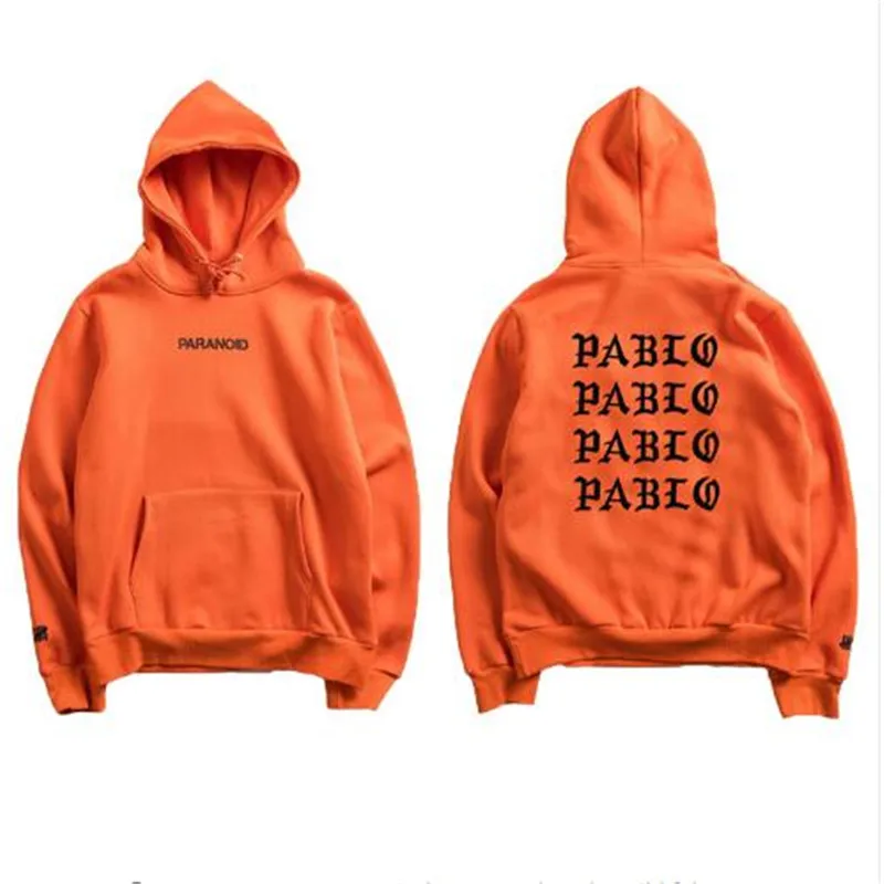 Мода, Assc club, брендовая толстовка с капюшоном, мужская и женская, параноидальная, с буквенным принтом, толстовка с капюшоном, мужская, Kanye West, Pablo, анти-social hoodi - Цвет: 1