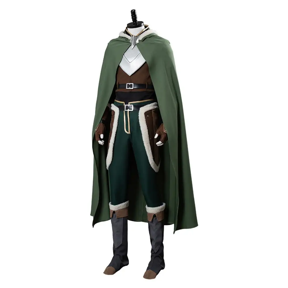 The Rising of the Shield Hero Iwatani Naofumi Карнавальный костюм Тренч Обувь с париком Полный