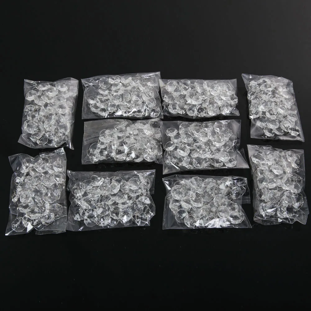 Свадебные украшения акриловый кристалл прозрачный Bead гирлянда люстра подвесное