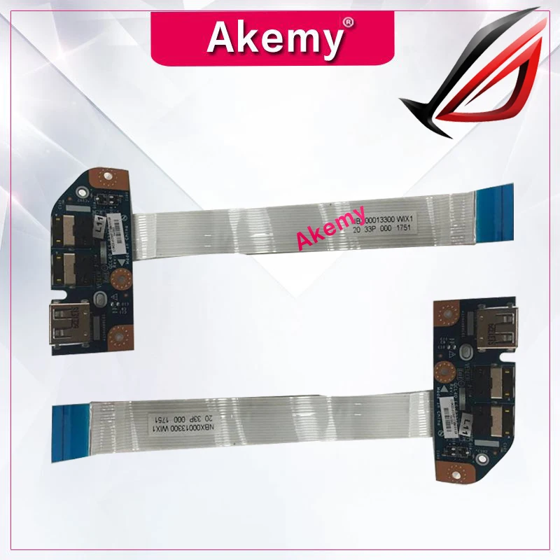 Akemy оригинал для For Asus K45VD K45V R400V A45V A85V USB аудио Плата LS 8221P работает|Компьютерные