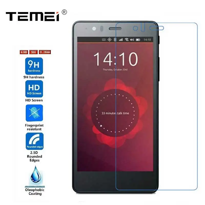Закаленное Стекло Экран протектор Премиум 0.26 мм 2.5D 9 H твердость с безопасным