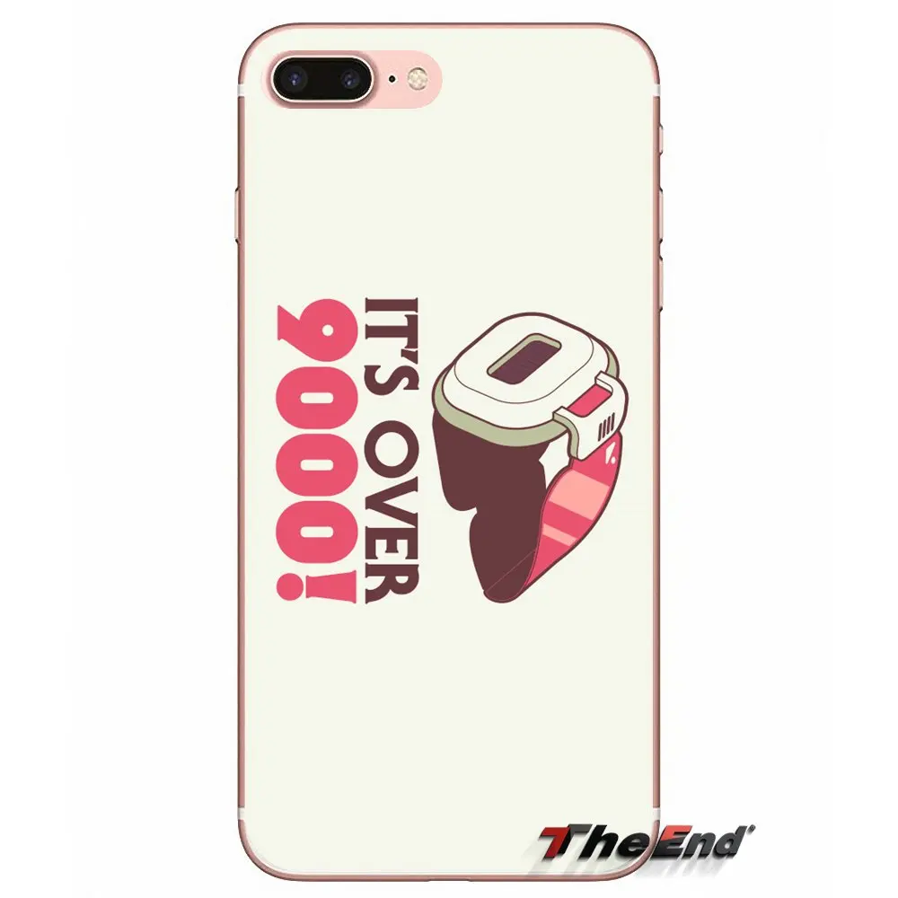 Для Samsung Galaxy S3 S4 S5 MINI S6 S7 edge S8 Plus Note 2 3 4 5 Grand Core Prime DBZ Saiyan Power Warning Over 9000 Case | Мобильные