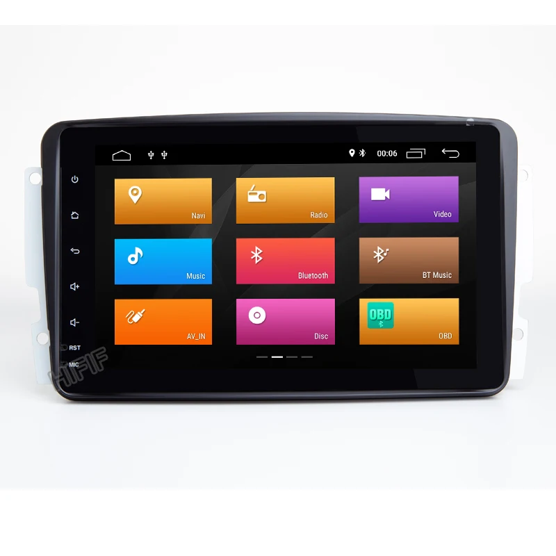 8 &quotAndroid 10 автомобильный DVD радиоприемник IPS DSP для Mercedes Benz W209 W203 W168 ML W163 W463 Viano W639