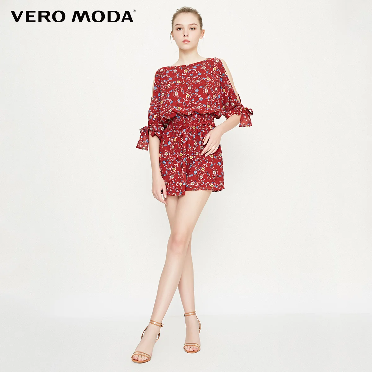 Vero Moda женский комбинезон на шнуровке с эластичным поясом | 318378501